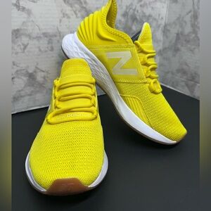 New Balance Vibrant Yellow Athletic Shoes